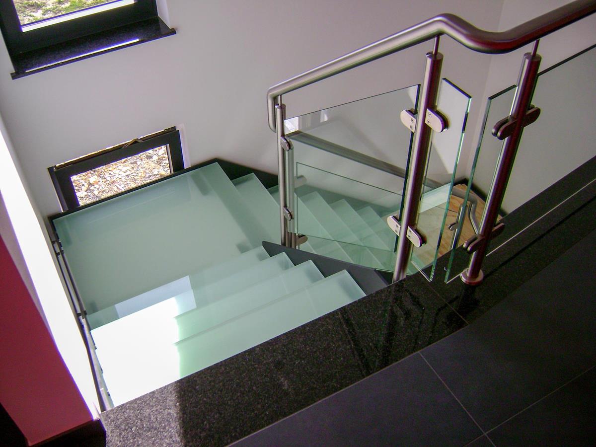 Moderne Treppe als Blickfang