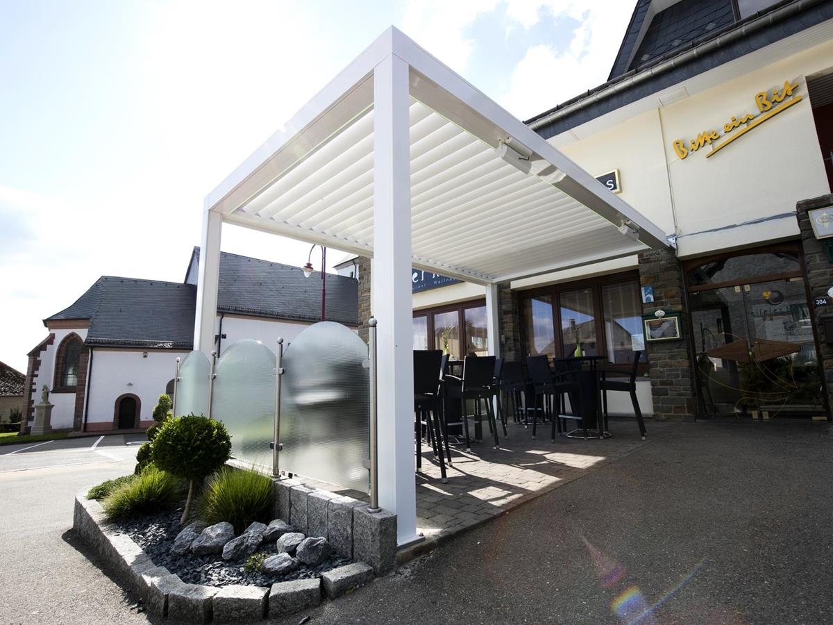 Pergola pour une terrasse client agréable